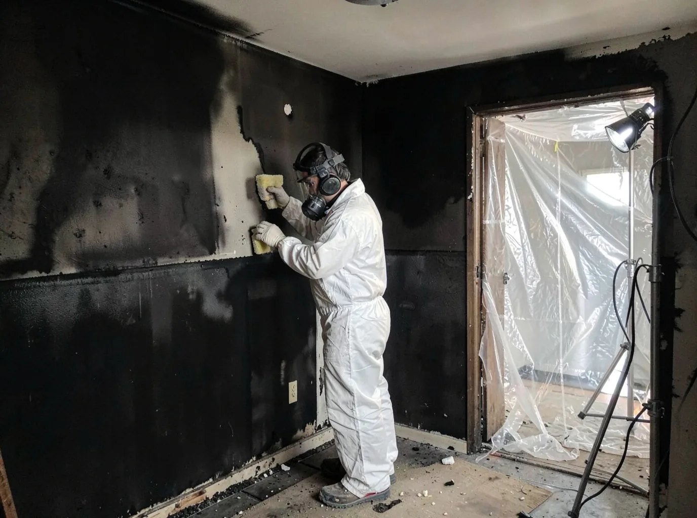 Fire Damage Restoration company in Stark, KS